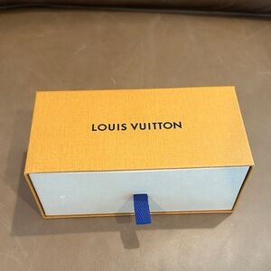 Louis Vuitton Mustard and Navy Box.